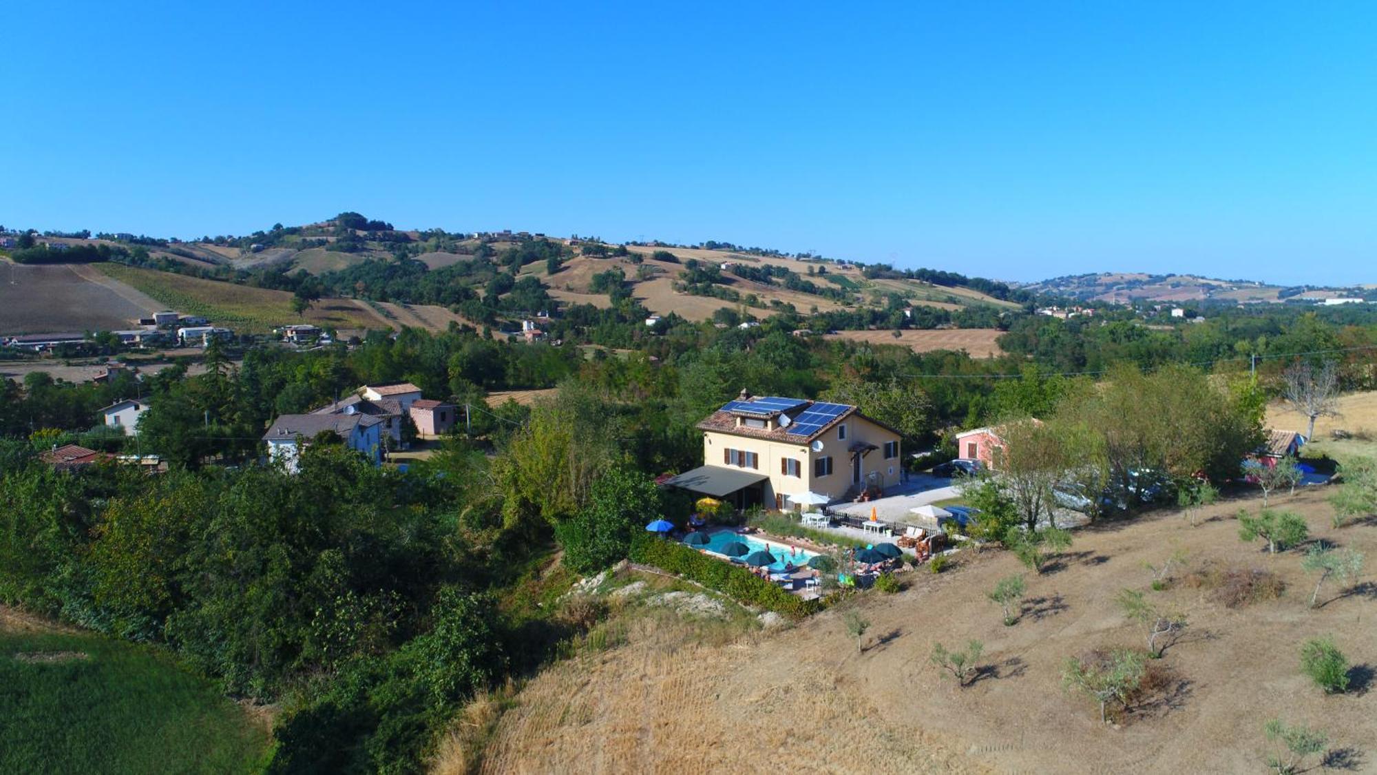 Country House Villa Sabrina San Ginesio Kültér fotó